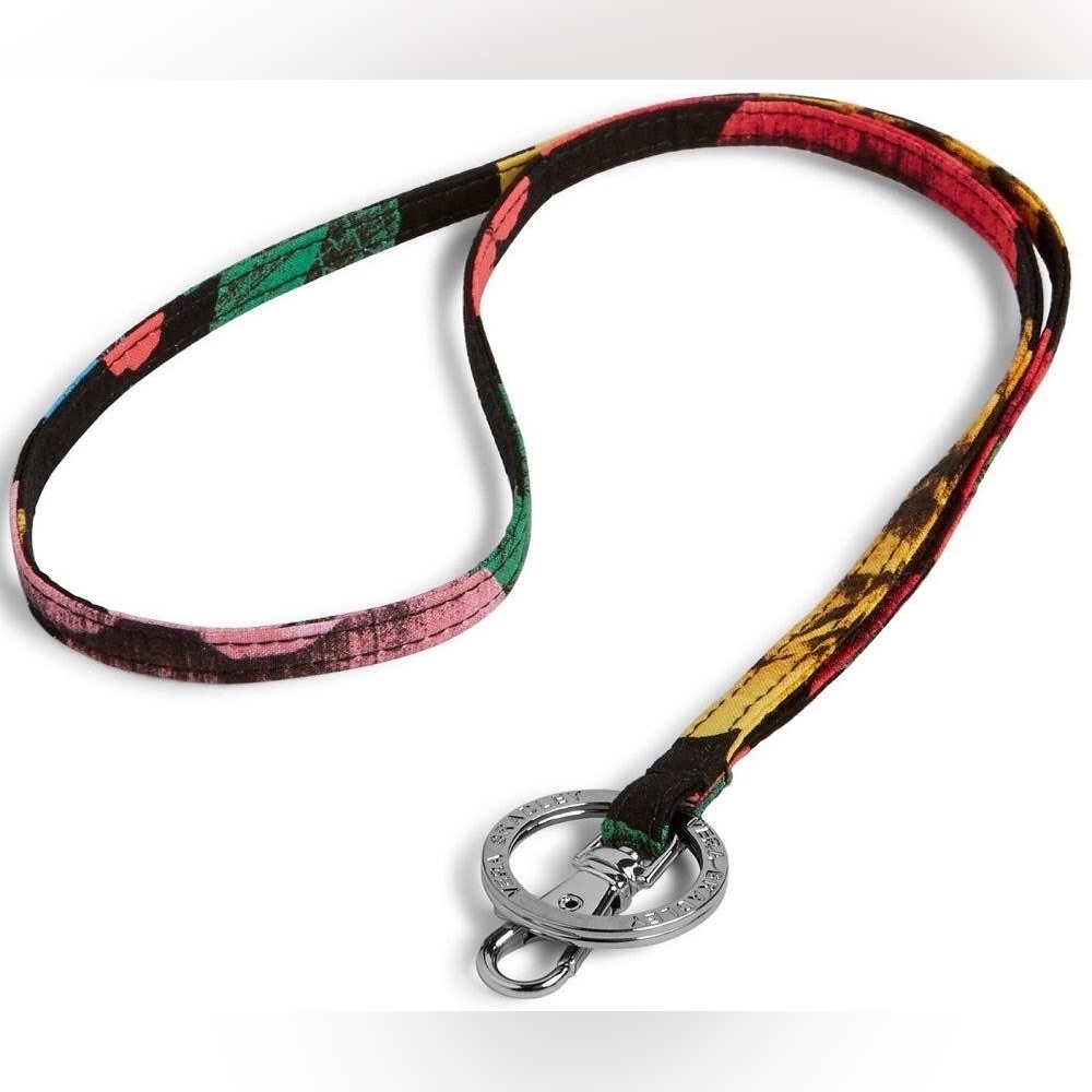 Vera Bradley Havana Rose Lanyard NWT